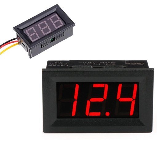 ISO6PD9630 VM 12/24V - VOLTIMETRO DC 12/24V LED DIGITAL MEDIDOR DE TENSAO (EMB. COM 1 PECA- VALOR UNITARIO) - PC ISO6PD9630 VM 12/24V - VOLTIMETRO DC 12/24V LED DIGITAL MEDIDOR DE TENSAO (EMB. COM 1 PECA- VALOR UNITARIO) - PC