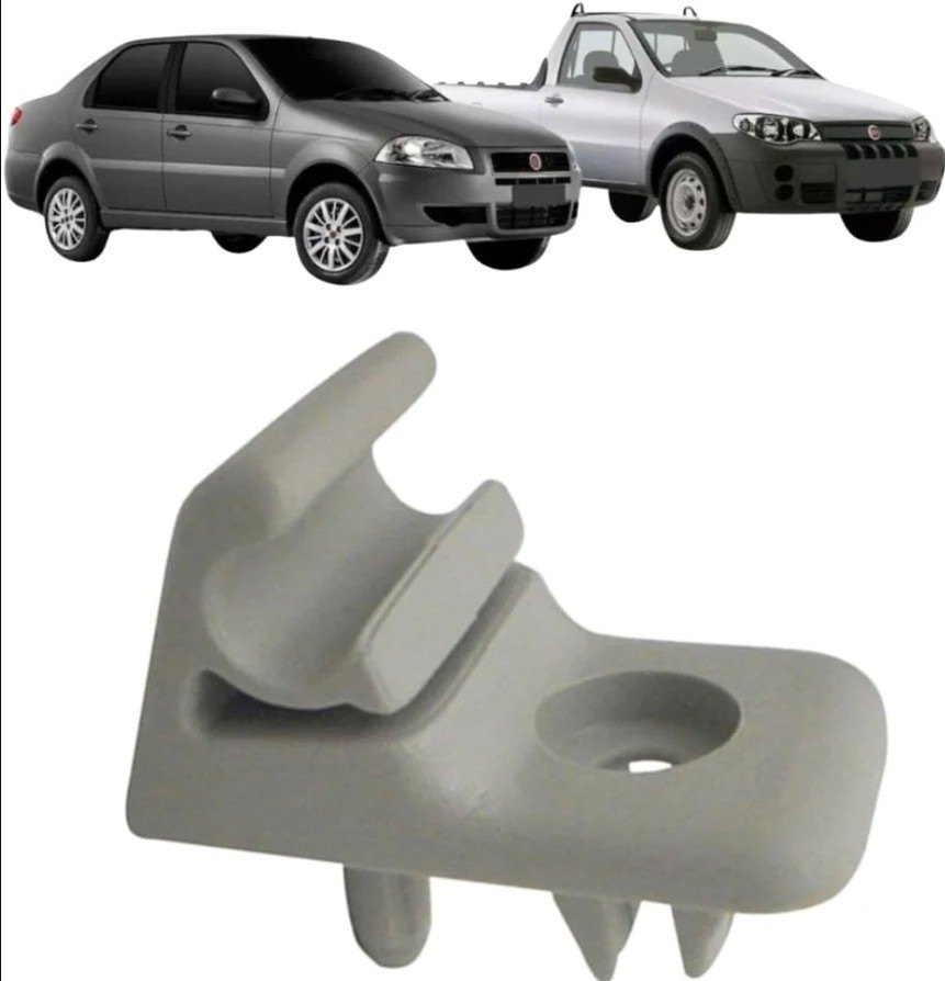 ISO6SP005 - SUPORTE QUEBRA SOL SIENA/ PALIO/ STRADA (EMB. COM 01 PECA - VALOR UNITARIO) - PC
