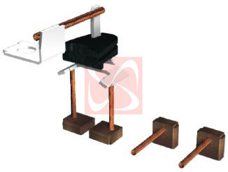 EP-BSX-161/162-E - ESCOVA PARTIDA BOSCH GM CELTA/ CORSA/ PALIO/ GOL/ GOLF 12V 5 X 12 X 11.6 MM - (A-115-12V) - JG