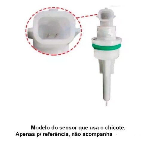 ISO17CH02.5355 - CHICOTE 02 VIAS BICO INJETOR/ INTERRUPTOR OLEO/ SANDERO/ MASTER/ KWID/ LOGAN (EMB. COM 01 PECA - VALOR UNITARIO) - PC