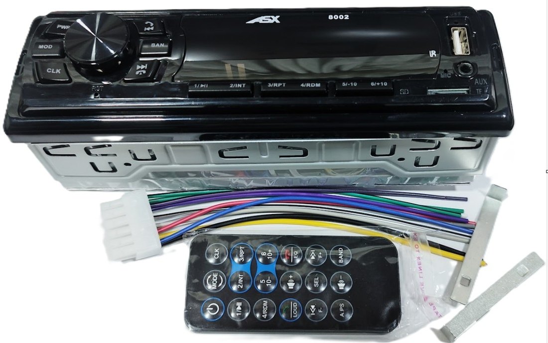 ISO228002 12V - RADIO 12V MP3/ USB PLAYER BLUETOOTH (EMB. COM 01 PECA- VALOR UNITARIO) - PC