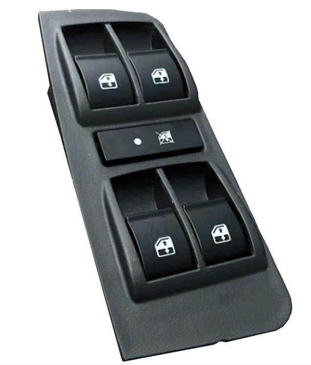 ISO17I32698 12V - INTERRUPTOR VIDRO ELETRICO LE QUADRUPLO SIENA/ PALIO/ WEENKEND- COM TRAVA (EMB. COM 01 PECA - VALOR UNITARIO) - PC