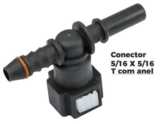 ISO1905608 - CONECTOR 5/16 X 5/16 - T - COM ANEL (EMB. COM 01 PECA - VALOR UNITARIO) - PC ISO1905608 - CONECTOR 5/16 X 5/16 - T - COM ANEL (EMB. COM 01 PECA - VALOR UNITARIO) - PC