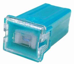 ISO103194-20 - FUSIVEL MIDI FEMEA J STAND 20A - AZUL (EMB. COM 01 PC- VALOR UNITARIO) - PC