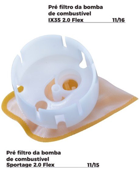 ISO1903041 - PRE FILTRO BOMBA COMBUSTIVEL HYUNDAI/ IX35// KIA/ SPORTAGE (EMB. COM 01 PECA - VALOR UNITARIO) - PC ISO1903041 - PRE FILTRO BOMBA COMBUSTIVEL HYUNDAI/ IX35// KIA/ SPORTAGE (EMB. COM 01 PECA - VALOR UNITARIO) - PC