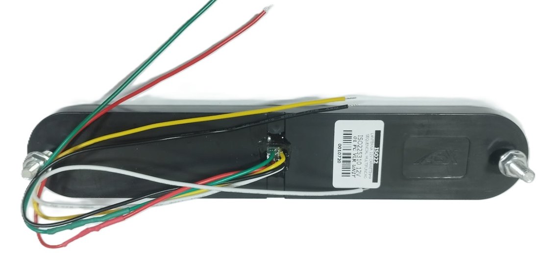 ISO225310 12V - LANTERNA 12V CARRETINHA SEQUENCIAL MULTIFUNCAO (EMB. COM 01 PECA- VALOR UNITARIO) - PC