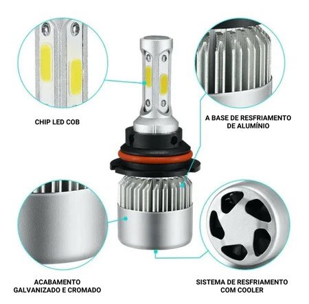 ISO14LFV24 H11 24V - KIT LAMPADA FAROL LED 24V- H11/ 36W/ 280000LM/ 6500K (EMB. COM 02 PC- VALOR DO PAR) - KIT ISO14LFV24 H11 24V - KIT LAMPADA FAROL LED 24V- H11/ 36W/ 280000LM/ 6500K (EMB. COM 02 PC- VALOR DO PAR) - KIT