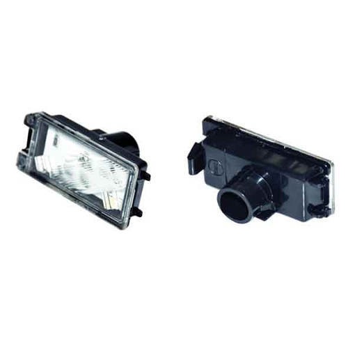 ISO1906038 LD - LANTERNA PLACA FIAT 500 12/... CONECTOR REDONDO LD - PC
