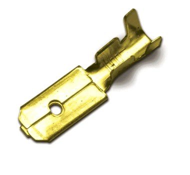 ISO1900011 MACHO - TERMINAL MACHO 6,3 MM (100 PCS - VALOR DO CENTO) - CT