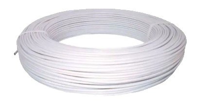 ISO18CAU005 BR - FIO 0,50MM - BRANCA - 100 MT - VALOR DO ROLO - RL