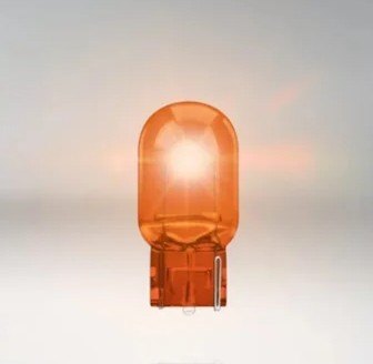 ISO14LX12065 AMB 12V - LAMPADA HALOGENA PINGO T20 AMBAR 21W 12V 1 POLO (EMB. COM 10 PECAS - VALOR UNITARIO) - PC