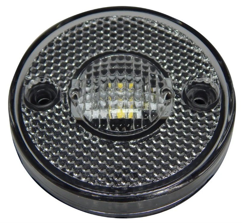 ISO225262 BC 12/24V - LANTERNA LATERAL 3 LED 65MM BRANCO 12/24V (EMB. COM 01 PECA- VALOR UNITARIO) - PC ISO225262 BC 12/24V - LANTERNA LATERAL 3 LED 65MM BRANCO 12/24V (EMB. COM 01 PECA- VALOR UNITARIO) - PC