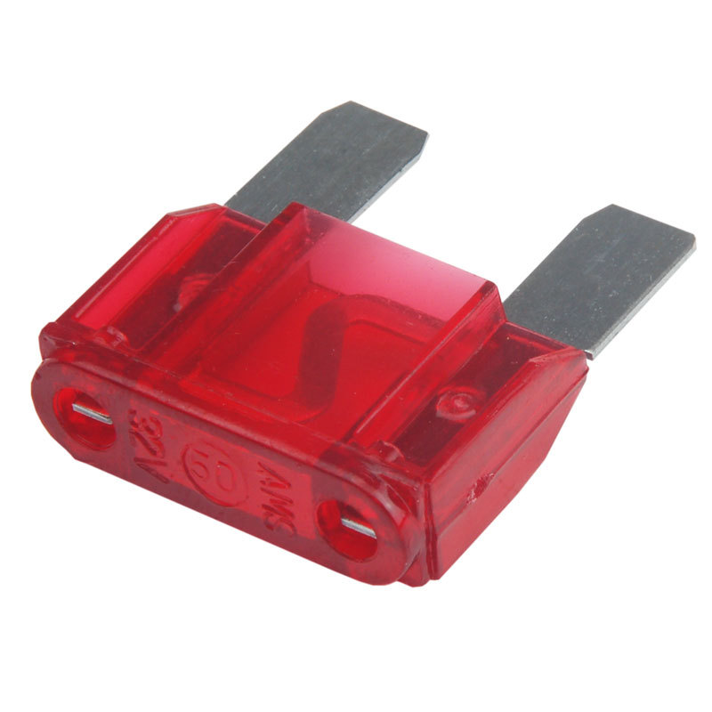 AMS180-50 - FUSIVEL MAXI - 50 - VERMELHO (EMB. COM 5 PCS - VALOR UNITARIO) - PC