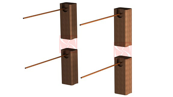 EE-EVX-5 12V - ESCOVA ELETROVENTILADOR BOSCH/ WAPSA - 6,3X8X20 (EMB. COM 01 JOGO DE 4 ESCOVAS - VALOR DO KIT) - JG