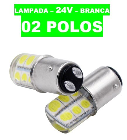 ISO14LLSIL 1034 24V - LAMPADA LED 1157/1034 24V COB - 2 POLOS (EMB. 01 PC- VALOR UNITARIO) - PC ISO14LLSIL 1034 24V - LAMPADA LED 1157/1034 24V COB - 2 POLOS (EMB. 01 PC- VALOR UNITARIO) - PC