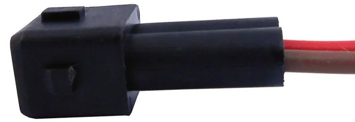 ISO17CH02.9743 - CHICOTE 02 VIAS BICO INJETOR/ VW - TODOS MODELOS MPFI/ MACHO/ 2.8 MM (EMB. COM 01 PEÇA - VALOR UNITARIO) - PC