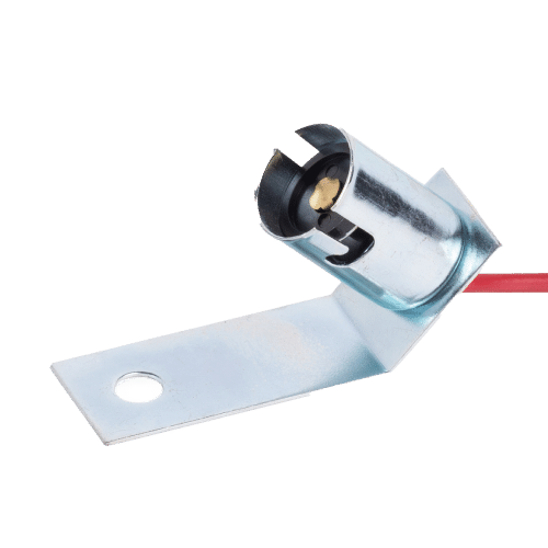 DP3.136 - SOQUETE 1 POLO - HASTE RETA PARA LAMP. 67 E 1141 - VALOR UNITARIO - EMB COM 5 PECAS - PC