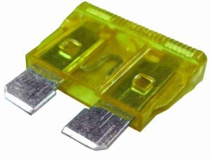 ISO103160-20 - FUSIVEL LAMINA UNIVERSAL - 20A - AMARELO (EMB. COM 50 PCS - VALOR UNITARIO) - PC