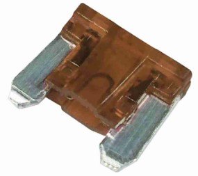 ISO103175-07 - FUSIVEL MINI PERFIL BAIXO - 7,5A - MARROM (EMB. COM 10 PCS - VALOR UNITARIO) - PC