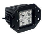 ISO14F5960BLA 12/24V - FAROL LED 12/24V RETANG. 12, 2X9X3,2CM / 4 LEDS 12W (EMB. 01 PC- VALOR UNITARIO) - PC