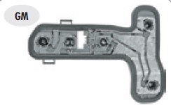 DP7.303 X - CIRCUITO CORSA SEDAN 02/05 LD (EMB. COM 1 PEÇA - VALOR UNITARIO) - PC