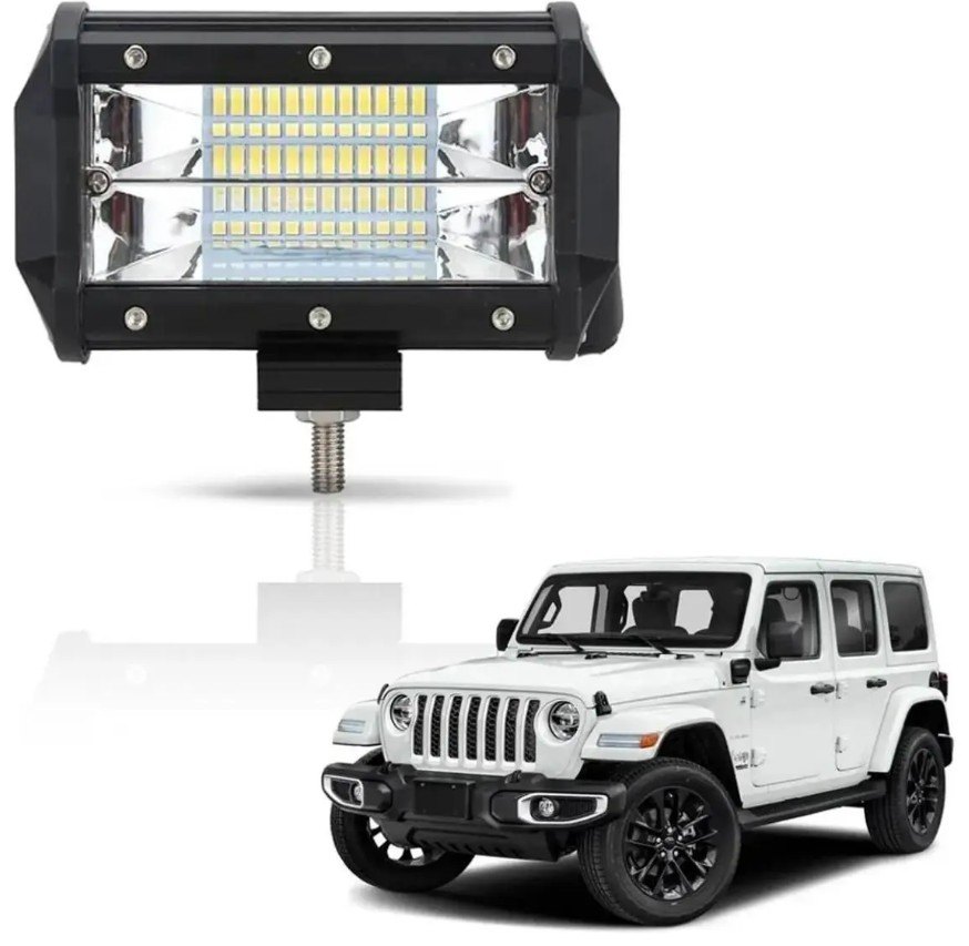 ISO14F36PLUS 12/24V - FAROL LED RETANGULAR 12/24V 13,5X8X6CM / 24 LEDS 72W (EMB. COM 01 PC - VALOR UNITARIO) - PC