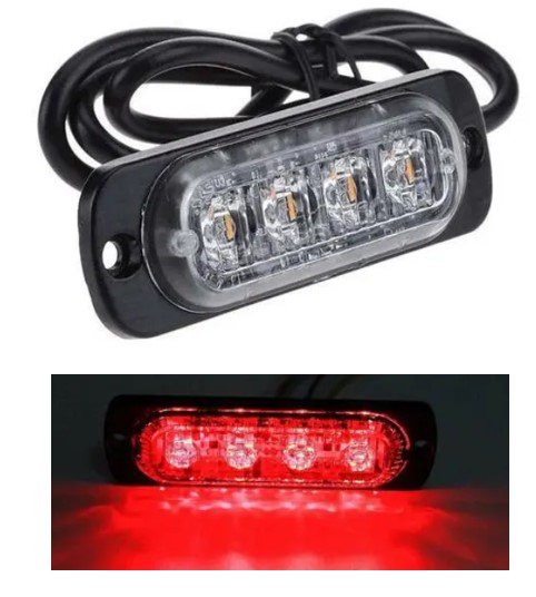 ISO17SF6020 VM 12/24 - SINALIZADOR LED 12/24V 4K FLASH VERMELHO 3 FIOS STROBO (EMB. COM 01 PECA- VALOR UNITARIO) - PC ISO17SF6020 VM 12/24 - SINALIZADOR LED 12/24V 4K FLASH VERMELHO 3 FIOS STROBO (EMB. COM 01 PECA- VALOR UNITARIO) - PC