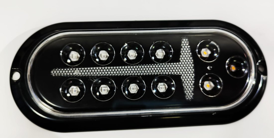 ISO17T1023 CR 12/24 - LANTERNA TRASEIRA CARRETINHA CRISTAL 12/24V BIVOLT (EMB COM 01 PEÇA - VALOR UNITARIO) - PC