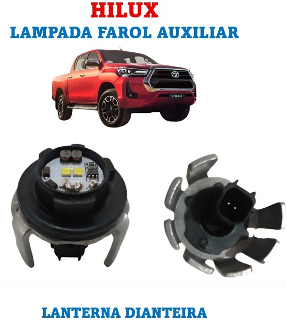 ISO17L1020 12V - LAMPADA LED FAROL DE MILHA E LANTERNA DIANTEIRA HILUX/ COROLLA 2020 A 2025 (EMB. COM 01 PECA - VALOR UNITARIO) - PC