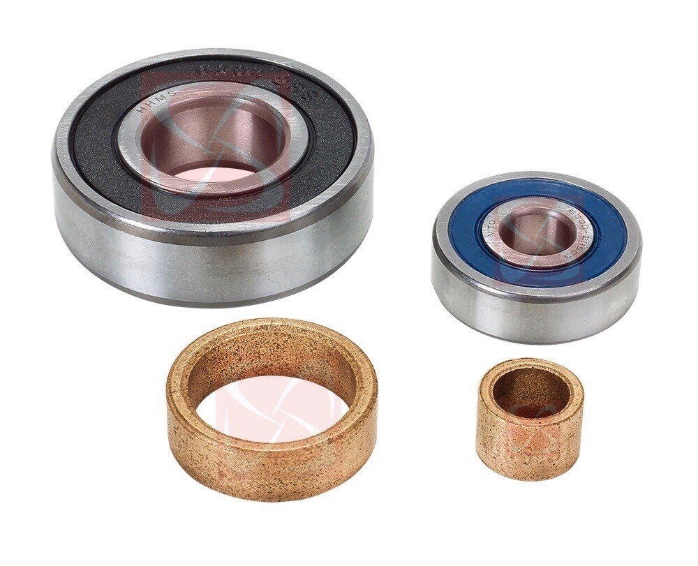 KIT SC2128 - STD - KIT BUCHA PARTIDA 29 MT/ MERCEDES-BENS/ ESTE KIT É COMPOSTO POR:     1 - BUCHA SC3035-STD/ 1 - BUCHA SC1824-STD/ 1 - BUCHA ROLAMENTO REF. 6200-2RS/ 1 - BUCHA ROLAMENTO REF. 6204-RS C3 - KIT