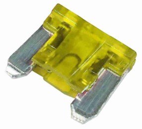 ISO103175-20 - FUSIVEL MINI PERFIL BAIXO - 20 AMP - AMARELO (EMB. COM 10 PCS - VALOR UNITARIO) - PC ISO103175-20 - FUSIVEL MINI PERFIL BAIXO - 20 AMP - AMARELO (EMB. COM 10 PCS - VALOR UNITARIO) - PC