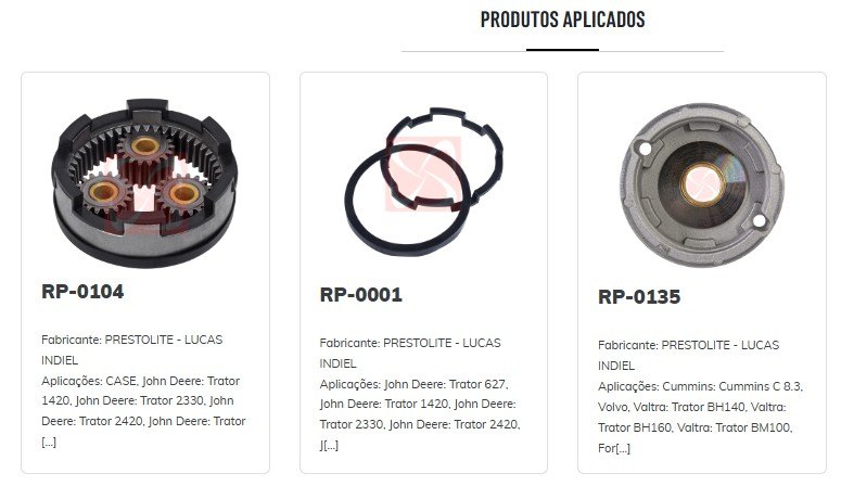 P2-100 - PLANETARIA PARTIDA PRESTOLITE M100R, JOHN DEERE, VALTRA, VALMET, CATERPILLAR, CUMMINS, AGRALE (EMB. COM 01 KIT - VALOR DO CONJUNTO) - CJ P2-100 - PLANETARIA PARTIDA PRESTOLITE M100R, JOHN DEERE, VALTRA, VALMET, CATERPILLAR, CUMMINS, AGRALE (EMB. COM 01 KIT - VALOR DO CONJUNTO) - CJ