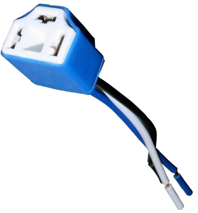 ISO17CH03.2013 - CHICOTE 03 VIAS LAMPADA H4 - CERAMICA - COM FIO 1,50 MM (EMB. COM 05 PECAS - VALOR UNITARIO) - PC