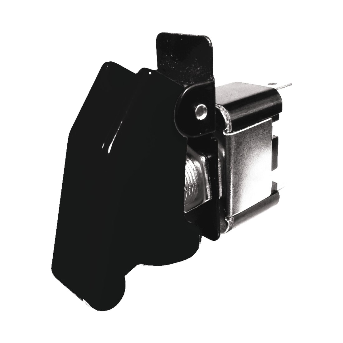 DNI2083 12/24V - CHAVE TIC-TAC TIPO GATILHO CAPA PRETA 2 POSICOES ON/OFF - COMUTADORA - PC