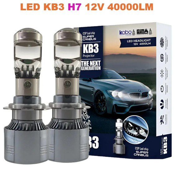 ISO14LFKB3 H7 12V - KIT LAMPADA LED KB3 H7 12V 40000LM- CHIP CSP SUPER CANBUS (EMB. COM 02 PC - VALOR DO PAR) - KIT ISO14LFKB3 H7 12V - KIT LAMPADA LED KB3 H7 12V 40000LM- CHIP CSP SUPER CANBUS (EMB. COM 02 PC - VALOR DO PAR) - KIT