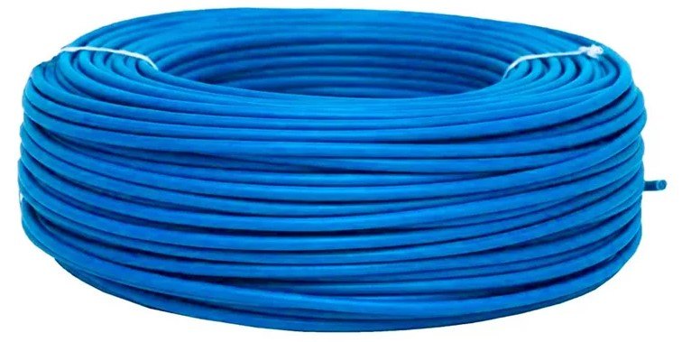 ISO18CAU007 AZ - FIO 0,75MM - AZUL - 100 MT - VALOR DO ROLO - RL