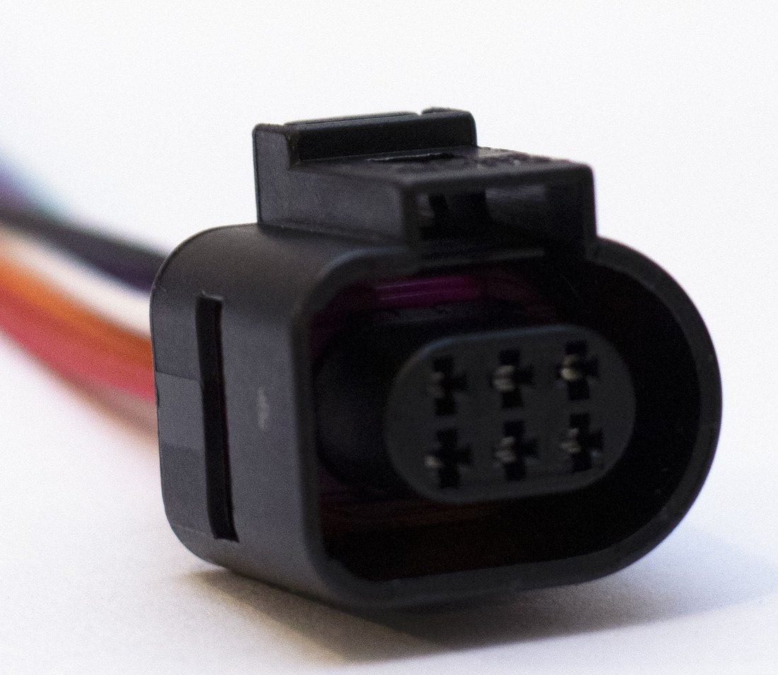 ISO306010 - CHICOTE 06 VIAS CORPO BORBOLETA ELETRONICA UP - MOTOR TRAVA ELETRICA TRASEIRA (EMB. COM 01 PECA- VALOR UNITARIO) - PC