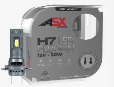 ISO22L1807 H7 12V - LAMPADA LED H7 12V 7500 LM SOW (EMB. COM 02 PECAS - VALOR DO PAR) - KIT ISO22L1807 H7 12V - LAMPADA LED H7 12V 7500 LM SOW (EMB. COM 02 PECAS - VALOR DO PAR) - KIT