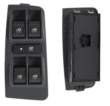 ISO17I34144 12V - INTERRUPTOR VIDRO ELETRICO LE QUADRUPLO GRAND SIENA 8 PINOS (EMB. COM 01 PECA - VALOR UNITARIO) - PC