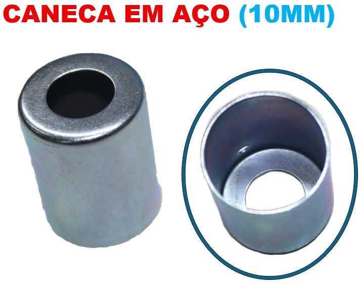 ISO5CA450052 - 10 MM - CANECA CLIP 10MM EM ACO PARA CLIPAR MANGUEIRA DE AR CONDICIONADO (EMB. COM 10 PECAS - VALOR UNITARIO) - PC ISO5CA450052 - 10 MM - CANECA CLIP 10MM EM ACO PARA CLIPAR MANGUEIRA DE AR CONDICIONADO (EMB. COM 10 PECAS - VALOR UNITARIO) - PC