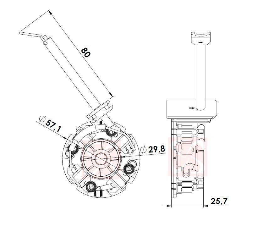 A-038-12V - PORTA ESCOVA PARTIDA DELCO-REMY 12V/ FOCUS/ ECOSPORT/ PRISMA - PC