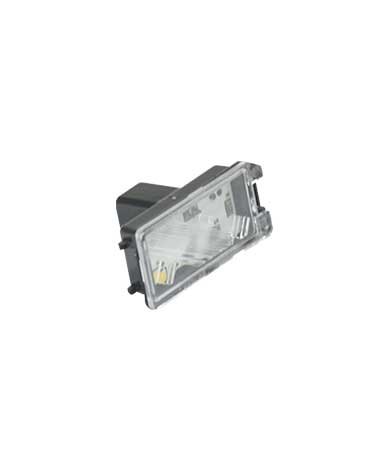 ISO1906037 LE - LANTERNA PLACA FIAT 500 12/... CONECTOR QUADRADO LE - PC