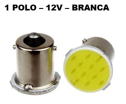 ISO14LLCBL 01 12V - LAMPADA LED BCA 12V 1 POLO - 67/1003/1141/1156 PLANA (EMB. 01 PC- VALOR UNITARIO) - PC ISO14LLCBL 01 12V - LAMPADA LED BCA 12V 1 POLO - 67/1003/1141/1156 PLANA (EMB. 01 PC- VALOR UNITARIO) - PC