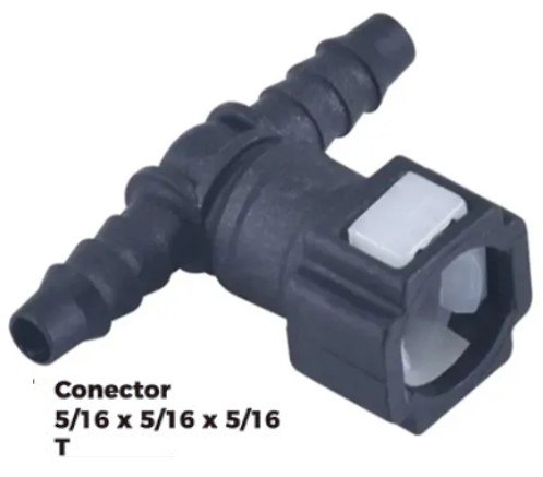 ISO1905610 - CONECTOR 5/16 X 5/16 X 5/16 - T - (EMB. COM 01 PECA - VALOR UNITARIO) - PC ISO1905610 - CONECTOR 5/16 X 5/16 X 5/16 - T - (EMB. COM 01 PECA - VALOR UNITARIO) - PC