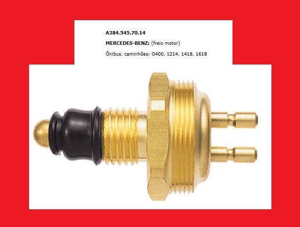 RHO0365 - INT. FREIO M BENS ONIB/ CAM. 1214/ 1618 (FREIO MOTOR) - PC