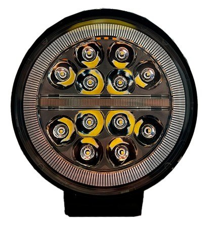 ISO14FDJ912JE 12/24V - FAROL LED REDONDO 12/24V 47 LED 141W RING+DRL WHITE 11X1,5 CM (EMB. COM 01 PC- VALOR UNITARIO) - PC ISO14FDJ912JE 12/24V - FAROL LED REDONDO 12/24V 47 LED 141W RING+DRL WHITE 11X1,5 CM (EMB. COM 01 PC- VALOR UNITARIO) - PC