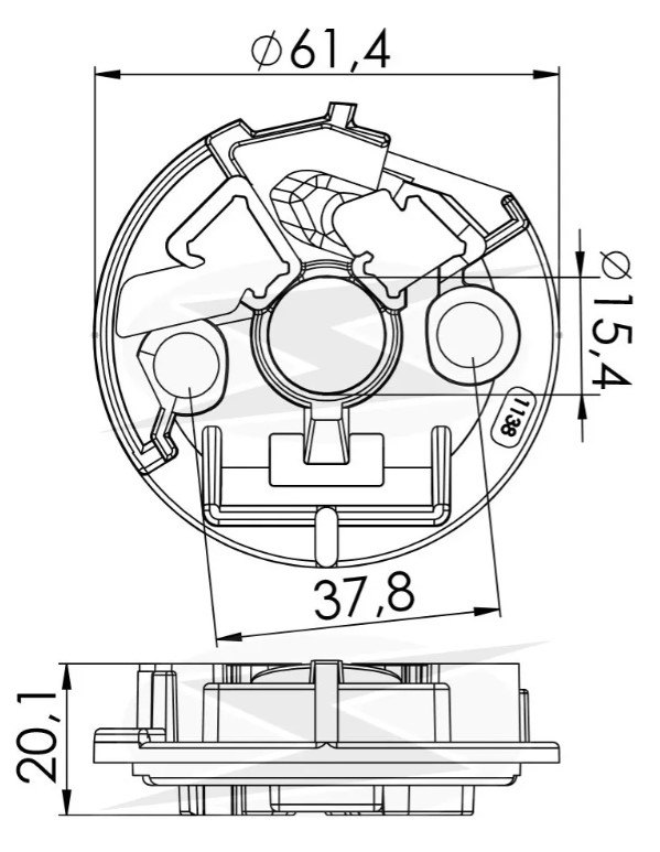 A-138-12V - PORTA ESCOVA PARTIDA VALEO CORSA EFI 1.0 / MPFI 1.0 / RENAULT CLIO (EMB. COM 01 PECA - VALOR UNITARIO) - PC A-138-12V - PORTA ESCOVA PARTIDA VALEO CORSA EFI 1.0 / MPFI 1.0 / RENAULT CLIO (EMB. COM 01 PECA - VALOR UNITARIO) - PC
