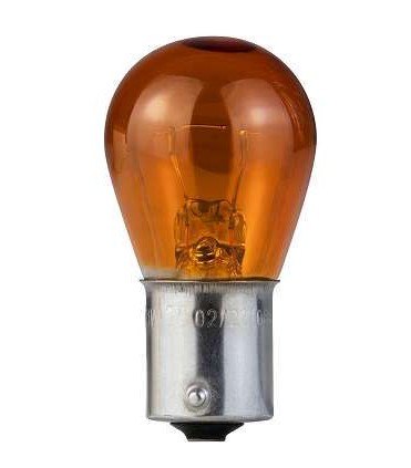 ISO26L5.006 12V - LAMPADA HALOGENA 21W 12V 1 POLO PY AMARELA BAU15S (EMB. COM 10 PECAS - VALOR UNITARIO) - PC