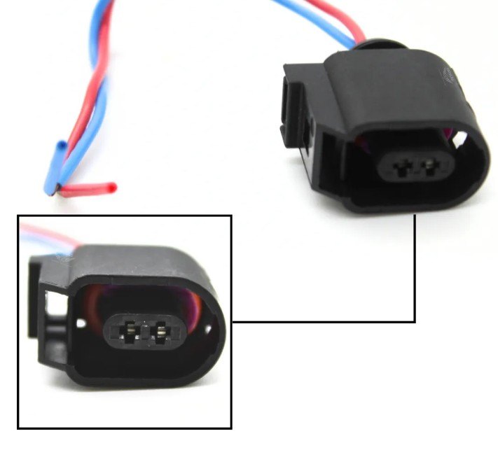 ISO17CH02.5378 - CHICOTE 02 VIAS SENSOR VELOCIDADE- ABS/ AMAROK/ GOLF/ JETTA (EMB. COM 01 PECA - VALOR UNITARIO) - PC