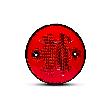 ISO20047 VM 12/24V - LANTERNA LATERAL APOLO 85MM - VERMELHA 12/24V - SEM SUPORTE - PC